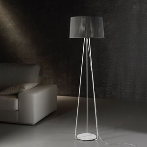 lampe sur pied / contemporaine / en métal / en corde