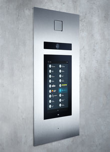 platine de rue en inox