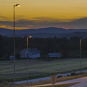 lampadaire urbain