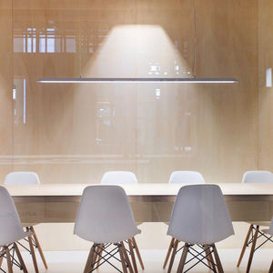 luminaire suspendu / à LED / linéaire / en aluminium