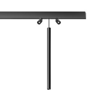 système pour éclairage sur rail orientable