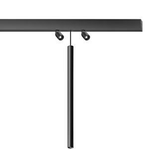 système pour éclairage sur rail orientable 1
