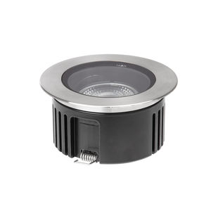 luminaire encastrable au sol / à LED / rond / d'extérieur