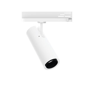 éclairage sur rail à LED / rond / en fonte d'aluminium / professionnel