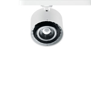 éclairage sur rail à LED / rond / en aluminium / professionnel