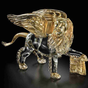 sculpture en verre de Murano