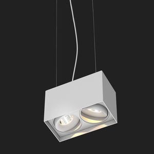 suspension / contemporaine / en aluminium / orientable
