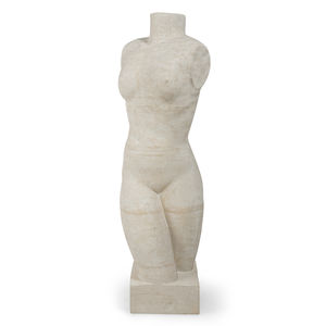 sculpture en pierre calcaire