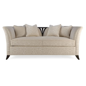 canapé contemporain / en tissu / 3 places / beige