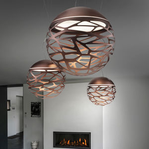 suspension / design original / en verre / en métal
