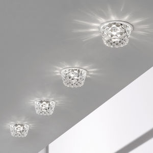 downlight encastré / à LED / rond / en verre