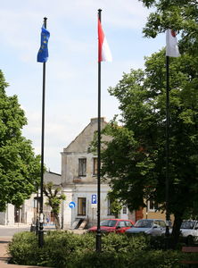 mât pour drapeau / en aluminium