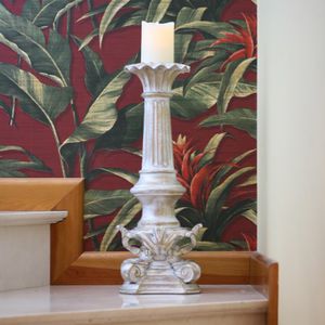 bougeoir en aluminium