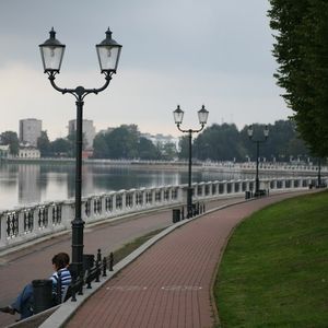 lampadaire urbain / classique / en métal / à LED