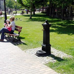fontaine à boire d'extérieur