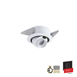 downlight encastrable au plafond / à LED / rond / en aluminium