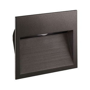 luminaire encastrable au mur / à LED / rectangulaire / d'extérieur