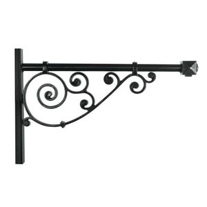 console pour lampadaire urbain en fer forgé 1