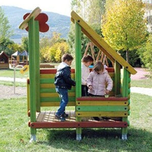 cabane pour enfant pour aire de jeux