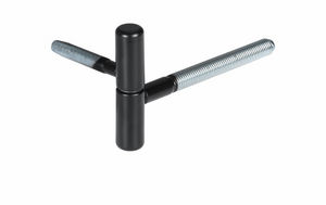 charnière de porte / acier / à ressort