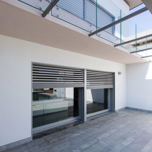 brise-soleil en aluminium