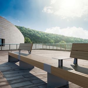 banc public contemporain