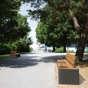 banc public contemporain