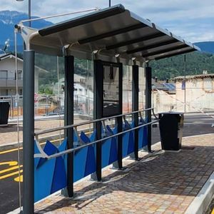 abribus en aluminium