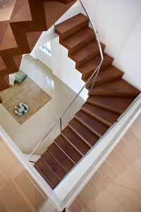 escalier quart tournant