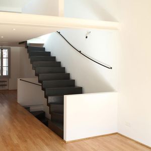 escalier demi-tournant