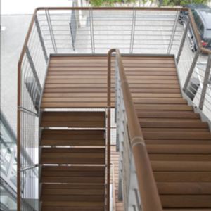 escalier droit