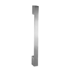 poignée de tirage de porte / en inox / contemporaine / aspect satiné