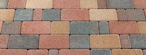 pavé en terracotta 1