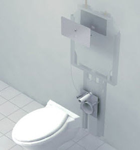 chasse d'eau numérique / pour WC