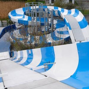 toboggan tournant
