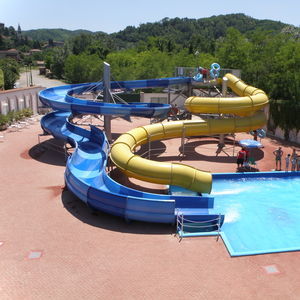 toboggan tournant