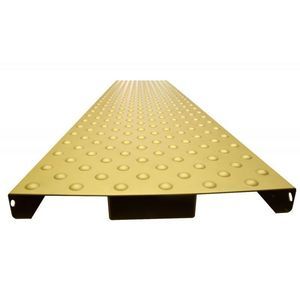 dalle podotactile en aluminium anodisé