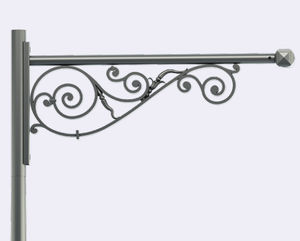 console pour lampadaire urbain en acier 1