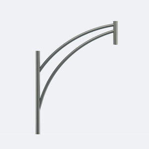 console pour lampadaire urbain en acier inoxydable 1