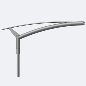 console pour lampadaire urbain en acier galvanisé 1