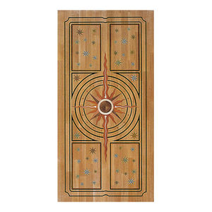 médaillon de parquet en bois massif 1