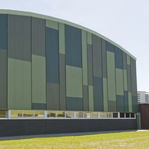 façade en acier