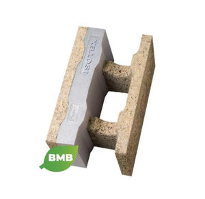 bloc de coffrage en béton de bois 1