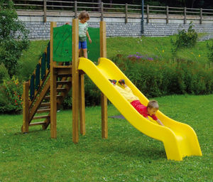 toboggan droit / pour aire de jeux