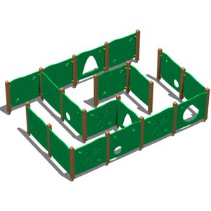 labyrinthe pour aire de jeux 1