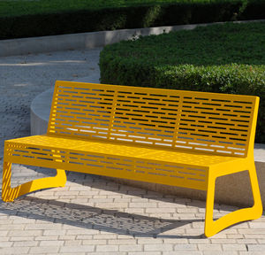 banc public contemporain