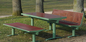 table de pique-nique contemporaine