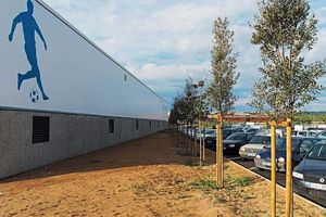 structure tendue sur ossature en bois 1