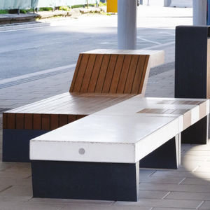 banc public contemporain