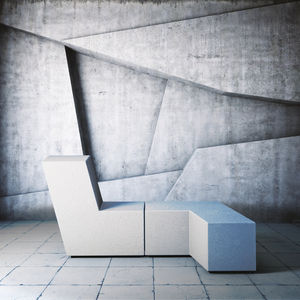 banc public contemporain